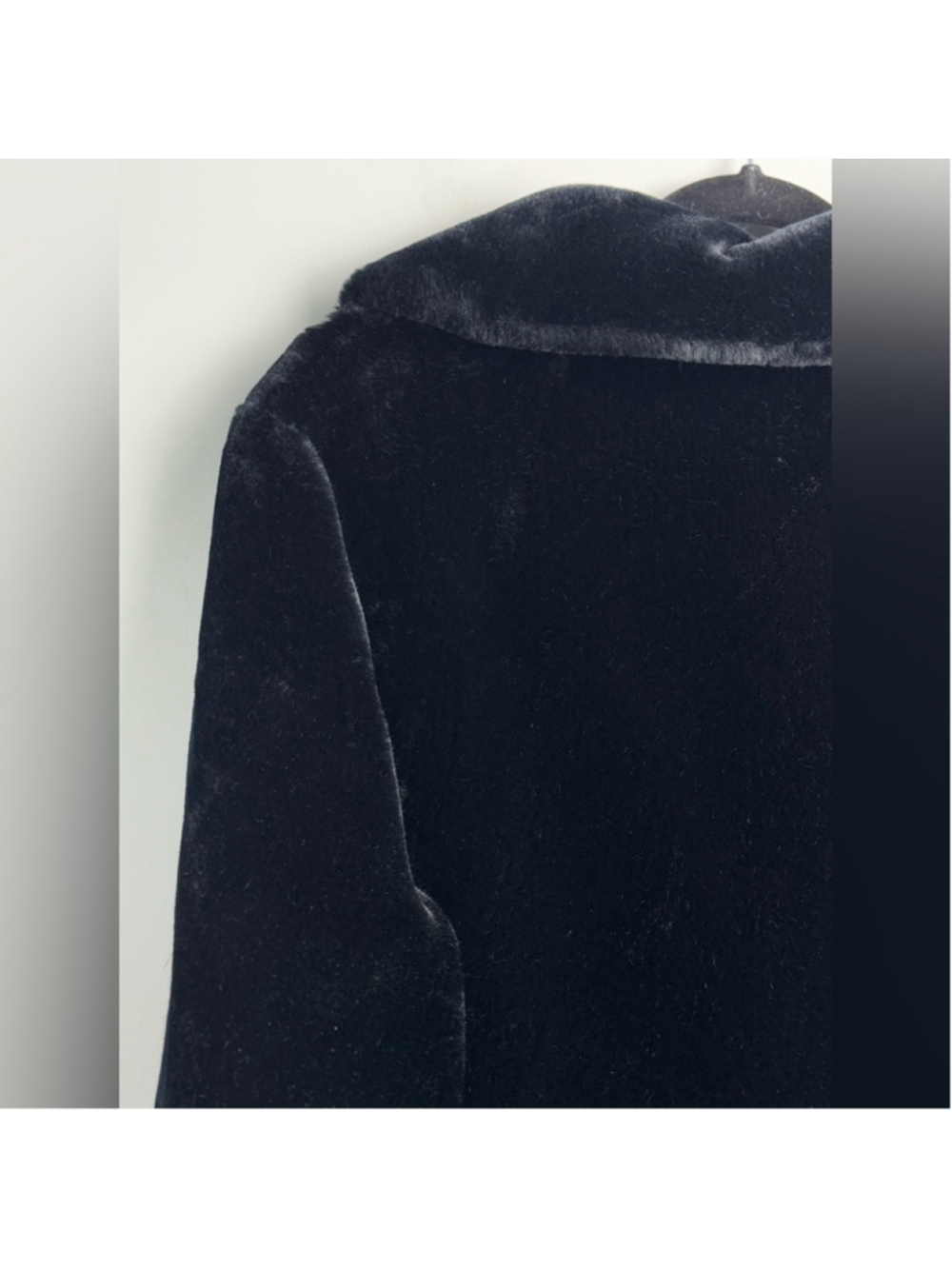 Vintage Borgaza Faux Fur knee length Heavy Winter Coat - Picture 7 of 10